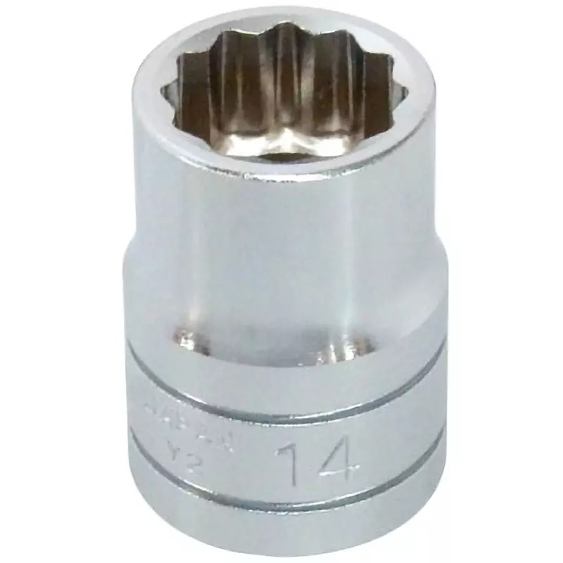 Ktc Twelve Corners Socket 12.7 mm Sq. Drive, B4-14W Ktc Twelve Corners Socket 12.7 mm Sq. Drive, B4-14W