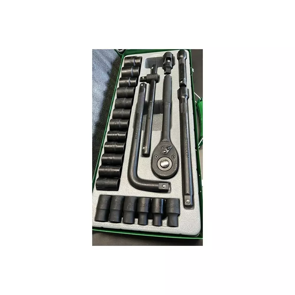 Image rock-force-socket-set-8--32-mm-head-range-127-mm-12-inch-rf-4245b-5mpb-pack-of-24-pcs Rock Force Socket Set 8 - 32 mm Head range 12.7 mm (1/2 inch), RF-4245B-5MPB (Pack of 24 Pcs)