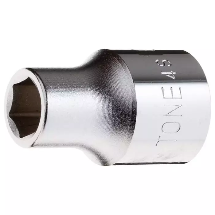 TONE Socket 12 Angles 12.7 mm Square Drive and 10 mm Length, HP4S-10 TONE Socket 12 Angles 12.7 mm Square Drive and 10 mm Length, HP4S-10