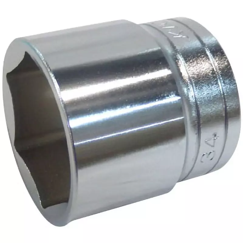 Ktc Hexagon Socket 12.7 mm Sq. Drive, B4-34 Ktc Hexagon Socket 12.7 mm Sq. Drive, B4-34