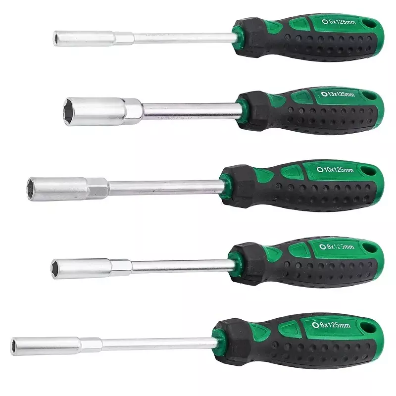 Buy rock-force-hexagonal-socket-wrench-set-straight-crv-handle-5--13-mm-head-range-rf-7005g-set-of-5-pcs Rock Force Hexagonal Socket Wrench Set Straight CrV Handle 5 - 13 mm Head range , RF-7005G (Set of 5 Pcs)