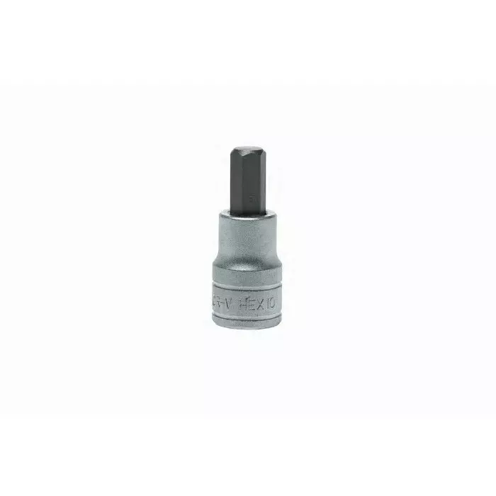 Teng Tools 1/2 inch Drive Bit Socket, Hex Bit, 10 mm, M121510-C Teng Tools 1/2 inch Drive Bit Socket, Hex Bit, 10 mm, M121510-C