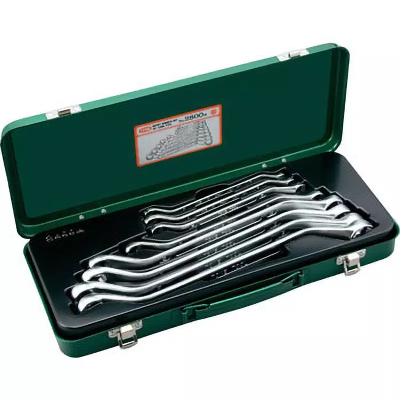 Buy tone-glasses-wrench-set-45-long-type-8-x-9-10-x-12-11-x-13-14-x-17-19-x-21-22-x-24-23-x-26-24-x-27-mm-2800m-8-pcs-set TONE Glasses Wrench Set 45° Long Type 8 x 9, 10 x 12, 11 x 13, 14 x 17, 19 x 21, 22 x 24, 23 x 26, 24 x 27 mm, 2800M (8 Pcs Set)