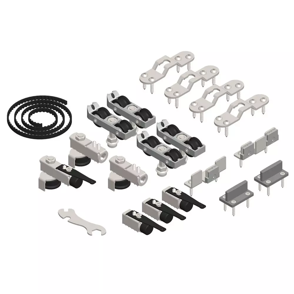 AIDO XL-C JS Wooden Synchro Accessories Without Door Motion Aluminium Anodized 610-1500 mm Panel Width, XL-C 7205 AIDO XL-C JS Wooden Synchro Accessories Without Door Motion Aluminium Anodized 610-1500 mm Panel Width, XL-C 7205