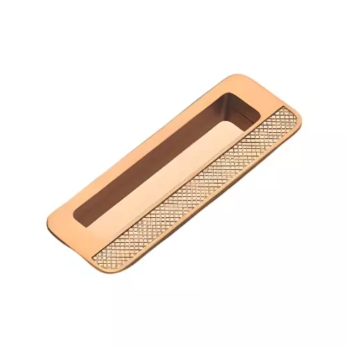 Altitude Sliding Handle Size 128 mm Metal Body R.Gold Finish for Sliding Doors, Wardrobes, Cabinets, 7154 Altitude Sliding Handle Size 128 mm Metal Body R.Gold Finish for Sliding Doors, Wardrobes, Cabinets, 7154