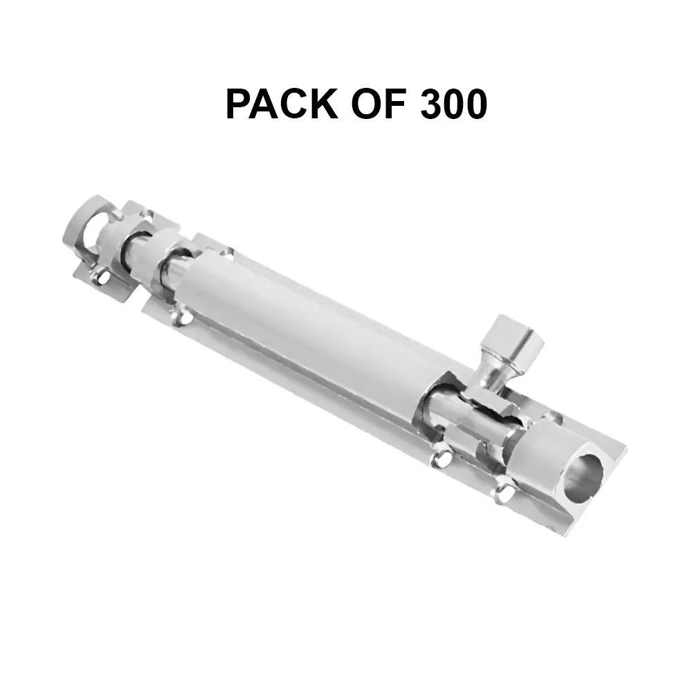 Buy cozi-gold-aluminium-tower-bolt-half-round-100-mm-4-inch-size-pack-of-300 Cozi Gold Aluminium Tower Bolt Half Round 100 mm (4 inch) Size (Pack of 300)