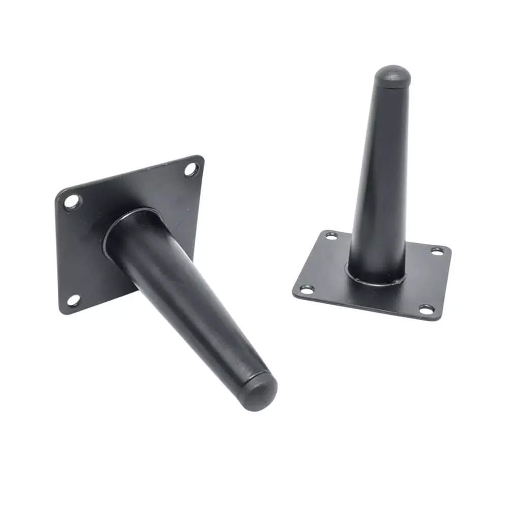 Buy ebco-sofa-leg-2-black-finish-size-100-mm-sl2-10-bl-set-of-4 Ebco Sofa Leg 2 Black Finish, Size 100 mm, SL2-10-BL (Set of 4)