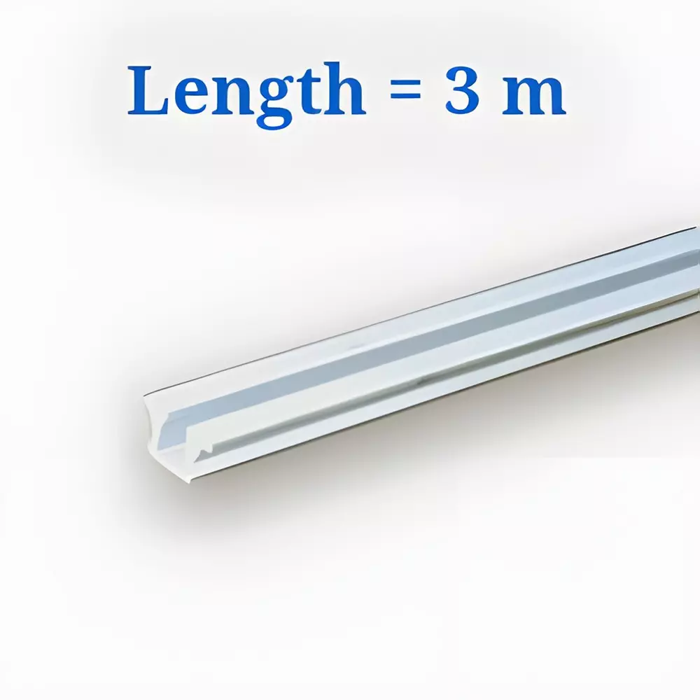 Buy ebco-aluminium-profile-rail-anodised-silver-finish-and-length-3-m-for-sliding-cabinet-shutter-fitting-scf-a1-3m Ebco Aluminium Profile Rail Anodised Silver Finish and Length 3 m for Sliding Cabinet Shutter Fitting, SCF-A1-3M