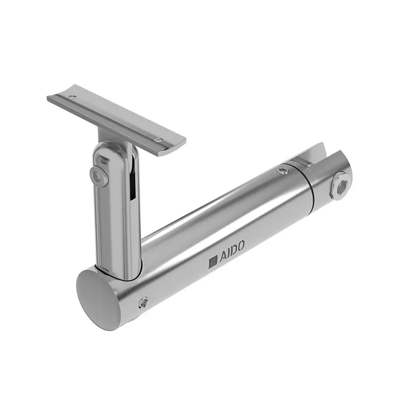 AIDO XL-C Offset Handrail Bracket SS Satin Modular Design, XL-C 9221 AIDO XL-C Offset Handrail Bracket SS Satin Modular Design, XL-C 9221