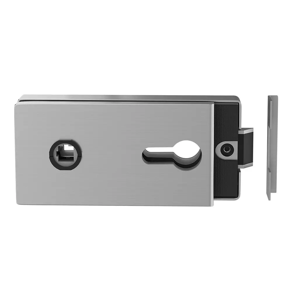 Best aido-xl-c-oscilio-edge-lock-with-strike-ptate-aluminium-silver-finish-for-8-10-mm-glass-thickness-xl-c-5432 AIDO XL-C OSCILIO Edge Lock with Strike Ptate Aluminium Silver Finish for 8-10 mm Glass Thickness, XL-C 5432