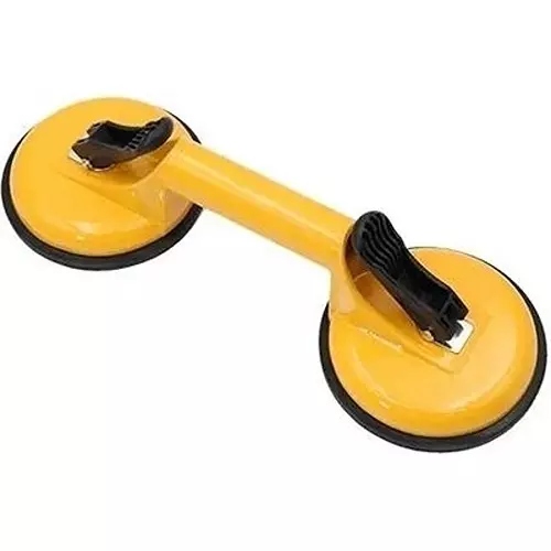 Buy flamingo-glass-carrying-handlelifter-puller-2-cups-25-cm-aluminium-rubber-yellow-black Flamingo Glass Carrying Handle/Lifter Puller 2 Cups 25 cm Aluminium, Rubber Yellow, Black