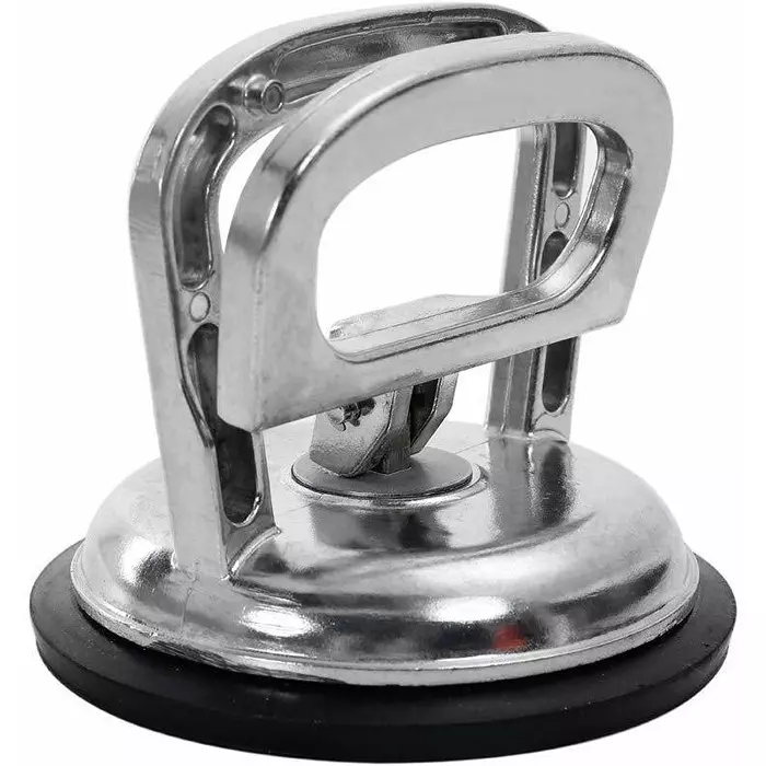 Flamingo Glass Carrying Handle/Lifter Puller 1 Cup 12 cm Aluminium, Rubber Silver Flamingo Glass Carrying Handle/Lifter Puller 1 Cup 12 cm Aluminium, Rubber Silver