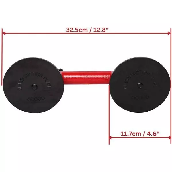 Shop flamingo-glass-carrying-handlelifter-puller-2-cups-22-cm-aluminium-rubber-red Flamingo Glass Carrying Handle/Lifter Puller 2 Cups 22 cm Aluminium, Rubber Red
