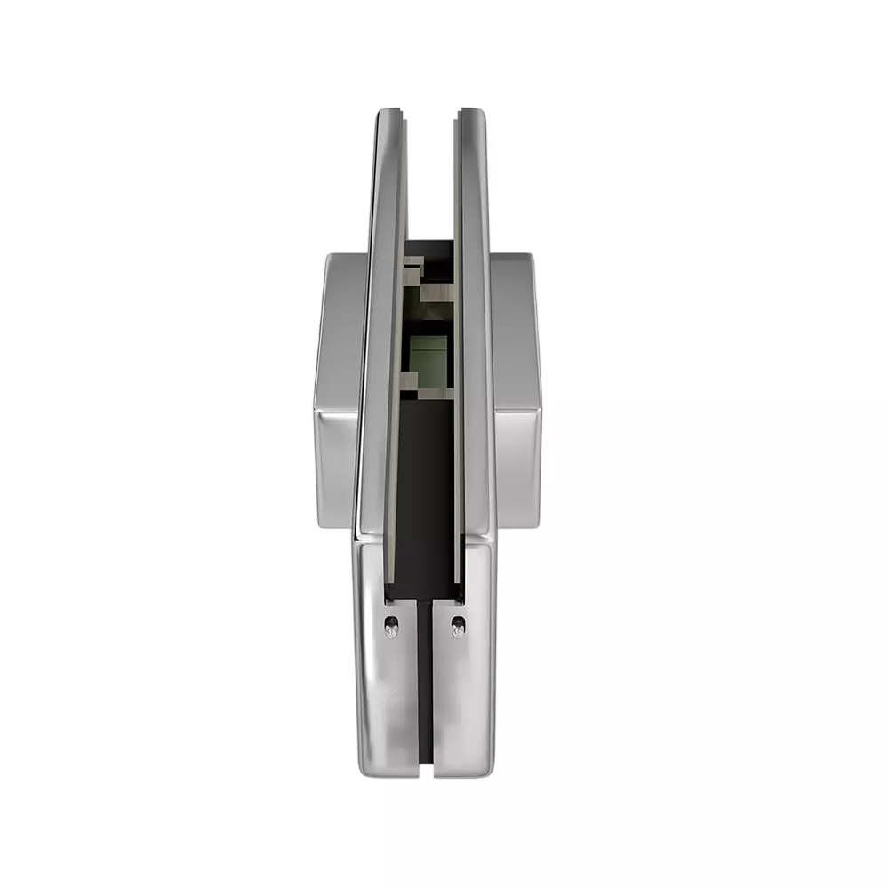 Shop aido-xl-c-cornerlock-with-epc-ss-polished-for-patch-fitting-xl-c-4011 AIDO XL-C CornerLock with EPC SS Polished for Patch Fitting, XL-C-4011