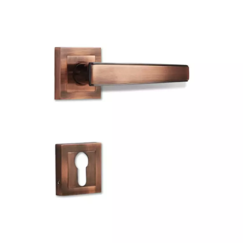 Buy godrej-door-handle-set-2c-neh-06-black-antique-copper-3706 Godrej Door Handle Set 2C NEH 06 Black Antique Copper, 3706
