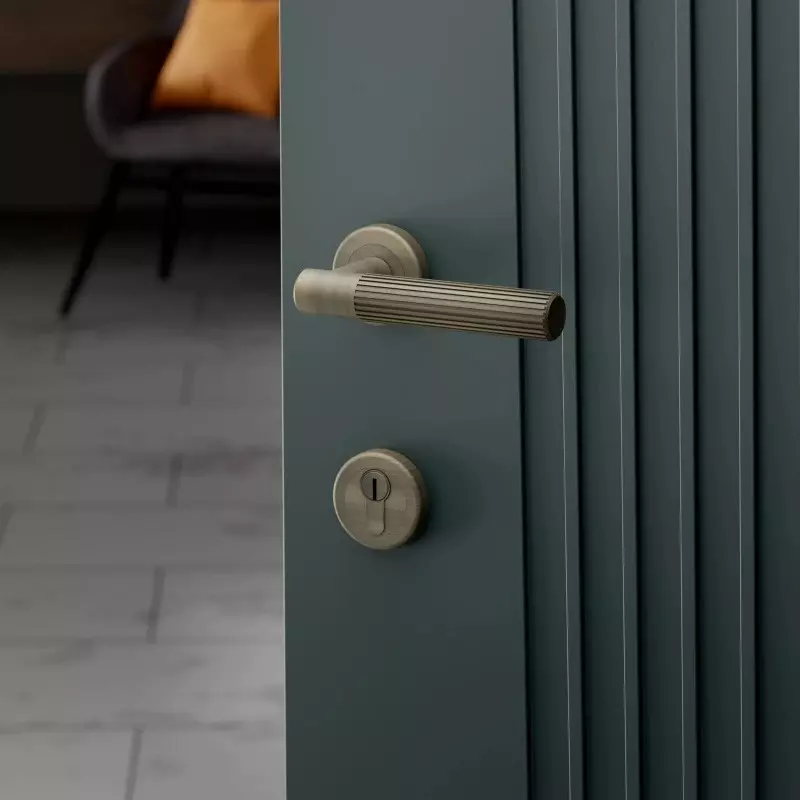 Best ebco-mortise-door-handle-brass-zen-on-rose-3-antique-brass-finish-and-50-mm-keyhole-mdhbz-kh50-r3-aq Ebco Mortise Door Handle Brass Zen On Rose 3 Antique Brass Finish and ⌀50 mm Keyhole, MDHBZ-KH50-R3-AQ