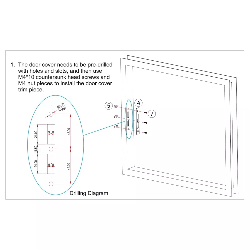 Product ebco-handle-with-latch-black-finish-aluminium-body-for-sliding-partition-system-hl1-sps-set-of-2 Ebco Handle with Latch Black Finish Aluminium Body for Sliding Partition System, HL1-SPS (Set of 2)