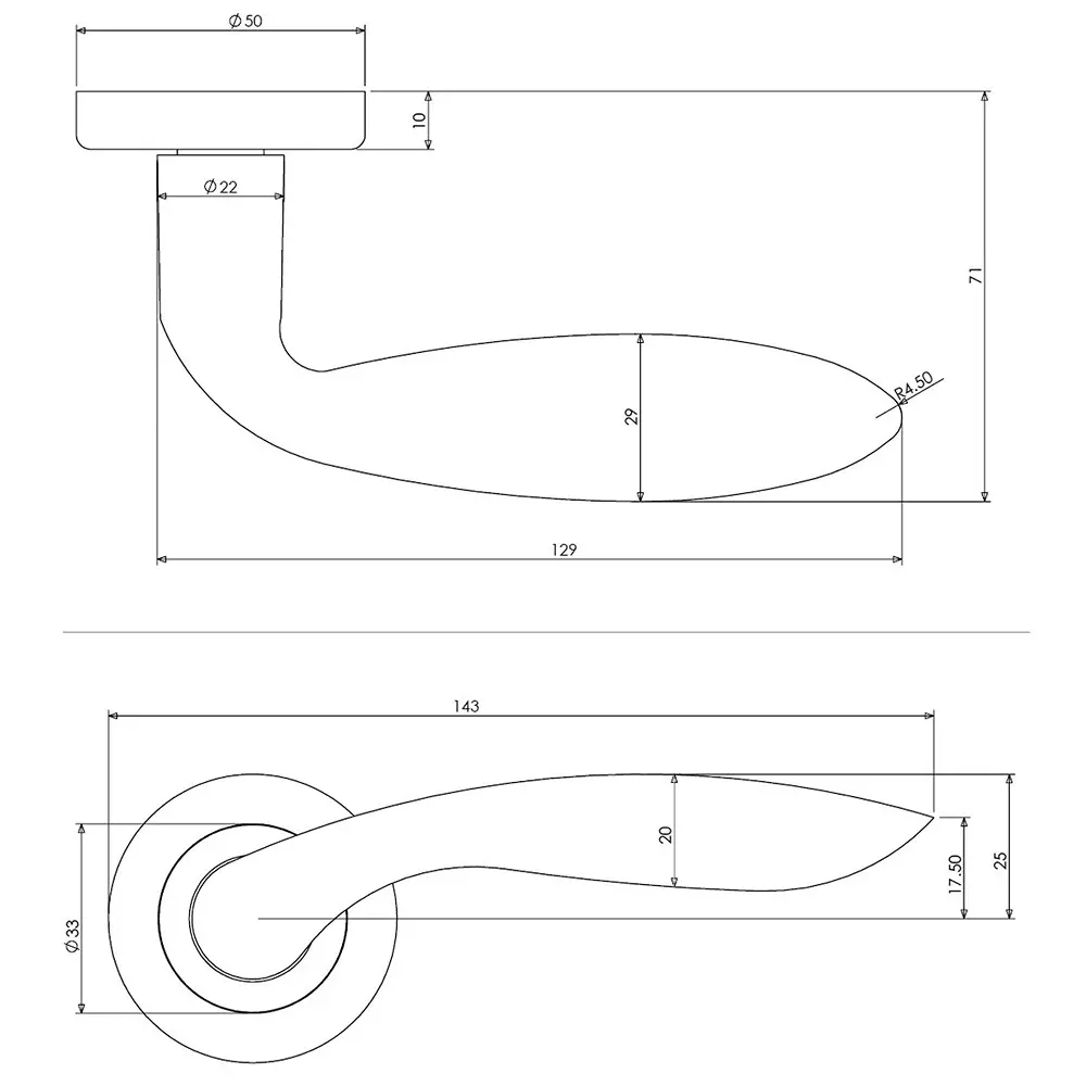 Buy ebco-mortise-door-handle-brass-zen-on-rose-1-antique-brass-finish-and-50-mm-keyhole-mdhbz-kh50-r1-aq Ebco Mortise Door Handle Brass Zen On Rose 1 Antique Brass Finish and ⌀50 mm Keyhole, MDHBZ-KH50-R1-AQ