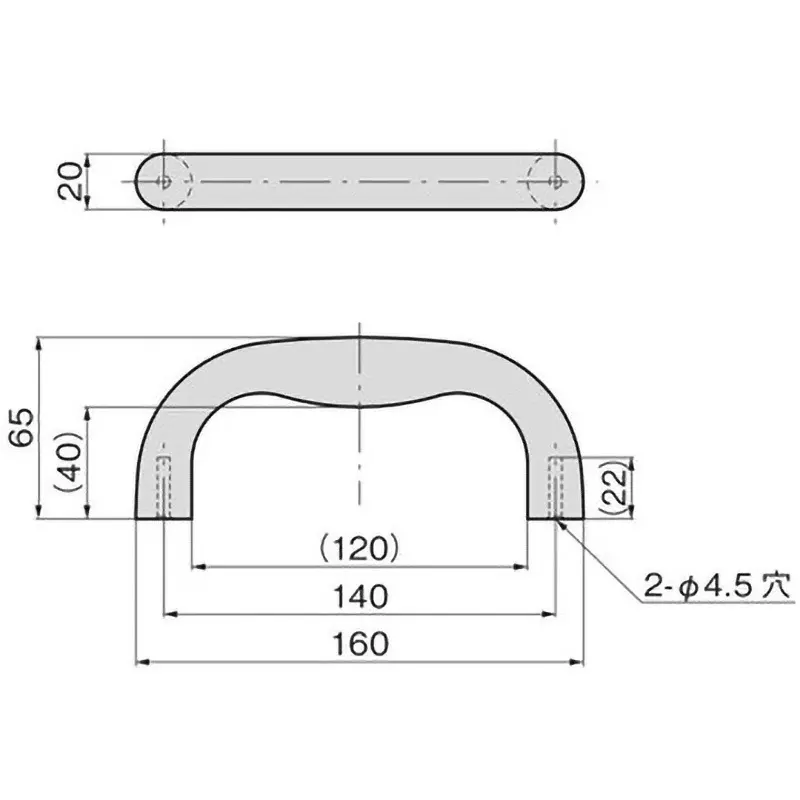 Buy takigen-antibacterial-handle-140-mounting-screw-spacing-ap-348-140-pink TAKIGEN Antibacterial Handle 140 Mounting Screw Spacing, AP-348-140-Pink