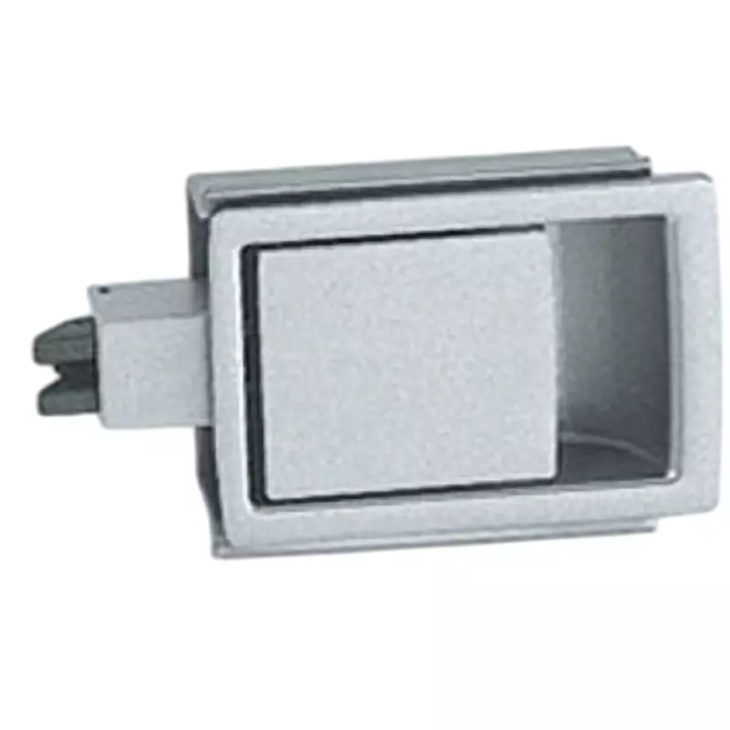 TAKIGEN Plane Latch Aluminum Alloy Satin-Like Silver Metallic Paint Finish, C-866-2B TAKIGEN Plane Latch Aluminum Alloy Satin-Like Silver Metallic Paint Finish, C-866-2B