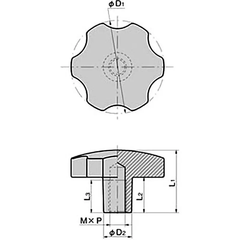 TAKIGEN Stainless Knob Fastener Mirror Buff Polishing 1.06 Kg, A-1099-T-1 TAKIGEN Stainless Knob Fastener Mirror Buff Polishing 1.06 Kg, A-1099-T-1