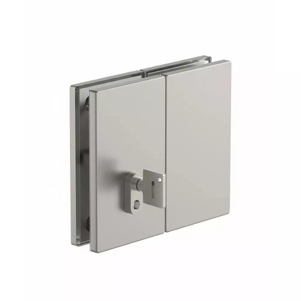 AIDO XL-C Flook Lock SS Satin 10 mm Glass Thickness for Swing and Sliding Door, XL-C 7021 AIDO XL-C Flook Lock SS Satin 10 mm Glass Thickness for Swing and Sliding Door, XL-C 7021