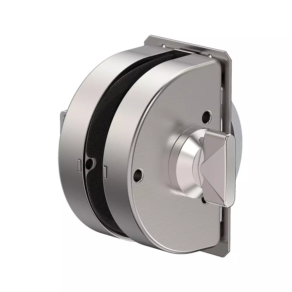 Shop aido-xl-c-2s1ck-centre-lock-with-strike-plate-ss-matt-1012-mm-glass-thickness-for-swing-and-sliding-door-xl-c-7059 AIDO XL-C 2S1CK Centre Lock with Strike Plate SS Matt 10/12 mm Glass Thickness for Swing and Sliding Door, XL-C 7059