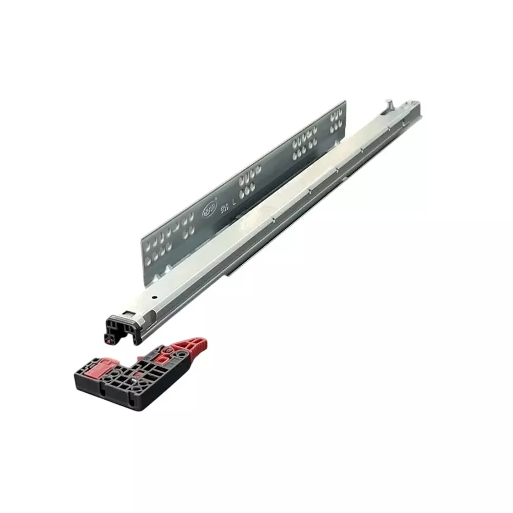 Best ebco-concealed-drawer-slide-slim-3-with-facia-bracket-zinc-plated-white-finish-size-600-mm-clearance-27-mm-cdss360-sc-zw-set-of-2 Ebco Concealed Drawer Slide Slim 3 (With Facia Bracket) Zinc Plated White Finish, Size 600 mm, Clearance 27 mm, CDSS360-SC-ZW (Set of 2)