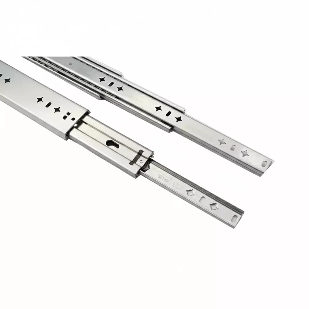 Buy ebco-heavy-duty-drawer-slide-zinc-plated-white-finish-size-600-mm-load-125-kg-hd1-125-60-zw-set-of-2 Ebco Heavy Duty Drawer Slide Zinc Plated White Finish, Size 600 mm, Load 125 Kg, HD1-125-60-ZW (Set of 2)