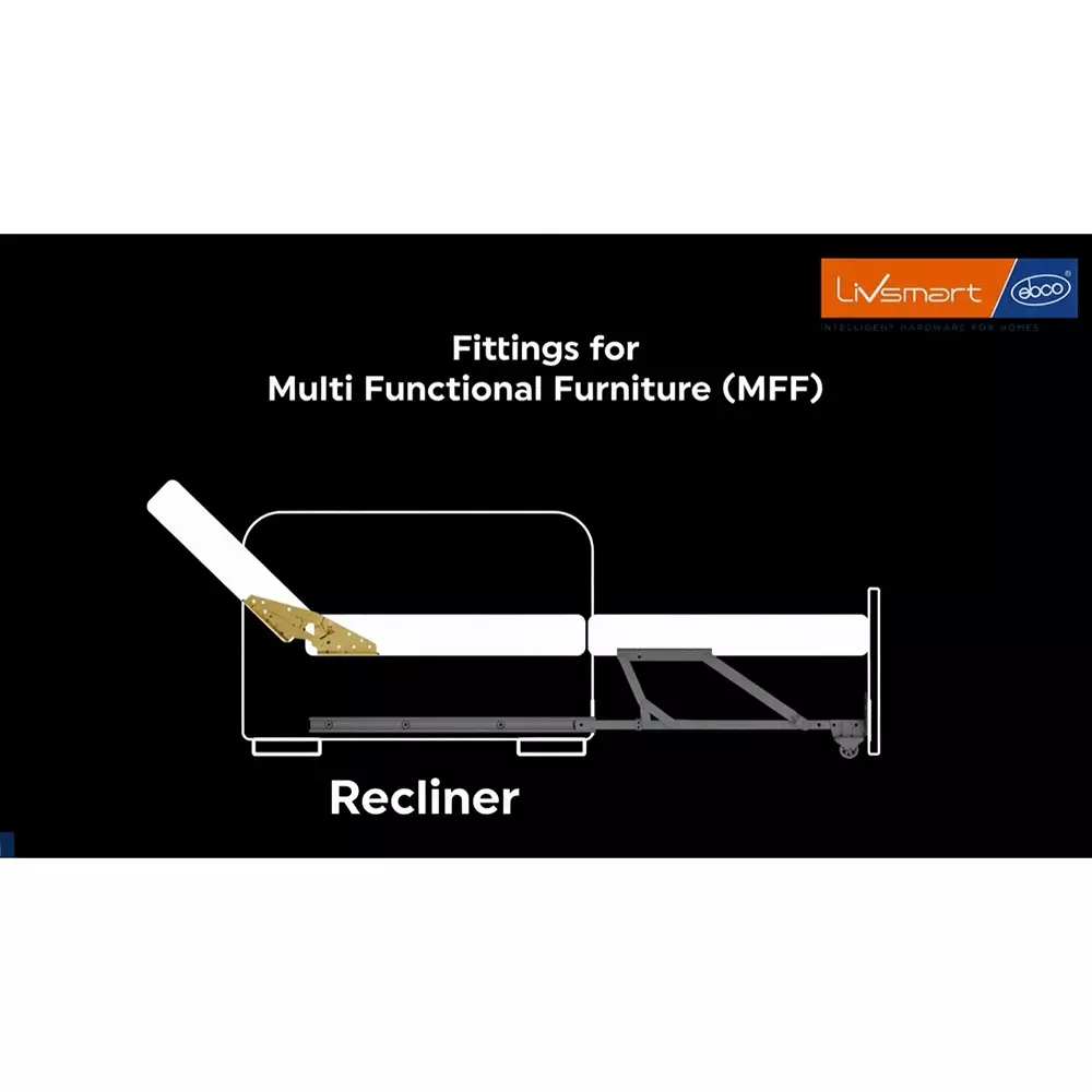 Product ebco-prolift-sofa-bed-fitting-with-guide-anthracite-finish-width-5-6-ft-1524-to-1828-cm-plsb1-g Ebco Prolift Sofa Bed Fitting With Guide Anthracite Finish, Width 5-6 Ft (152.4 to 182.8 cm), PLSB1-G