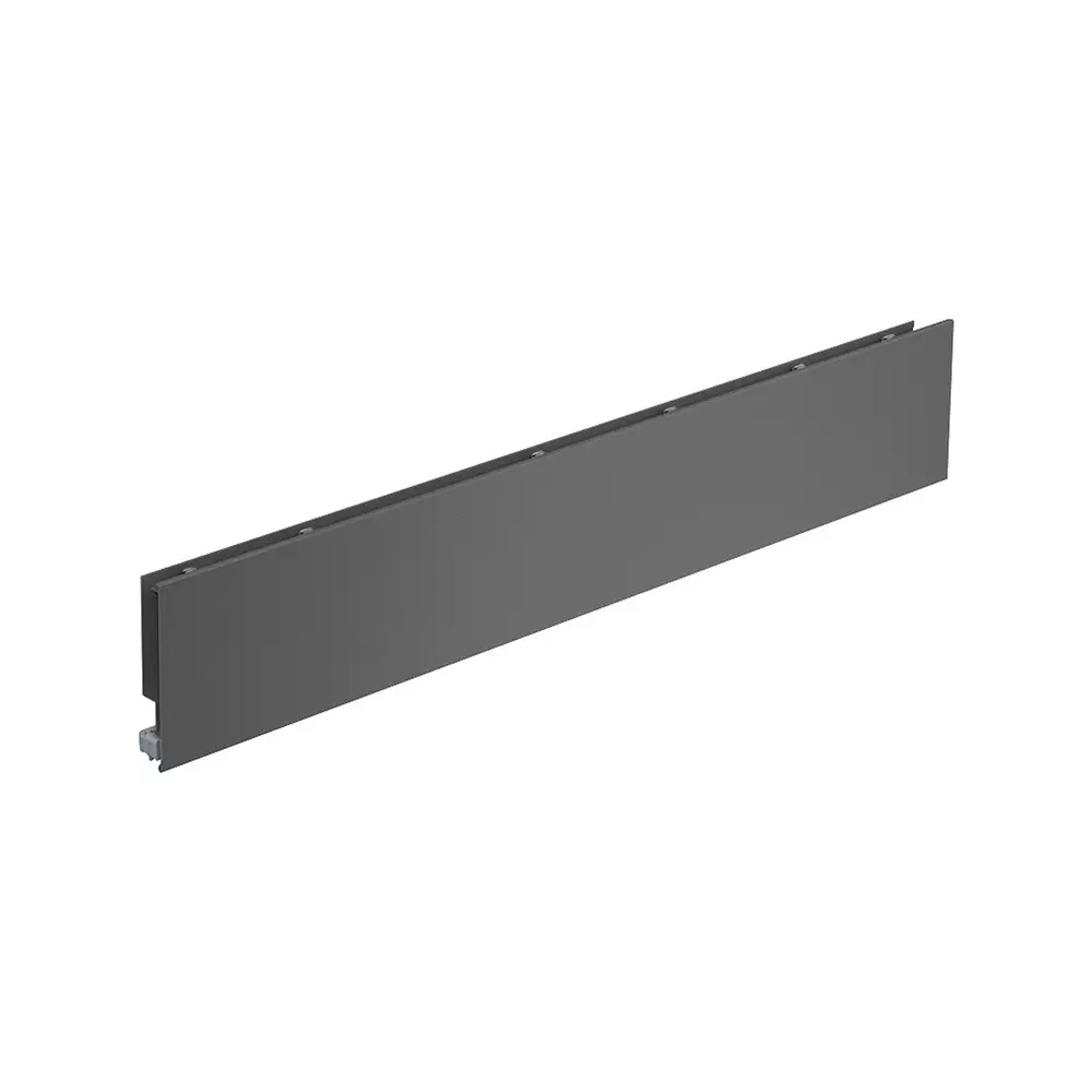 Shop hettich-drawer-side-profile-anthracite-steel-450-mm-9255176 Hettich Drawer Side Profile Anthracite Steel 450 mm, 9255176