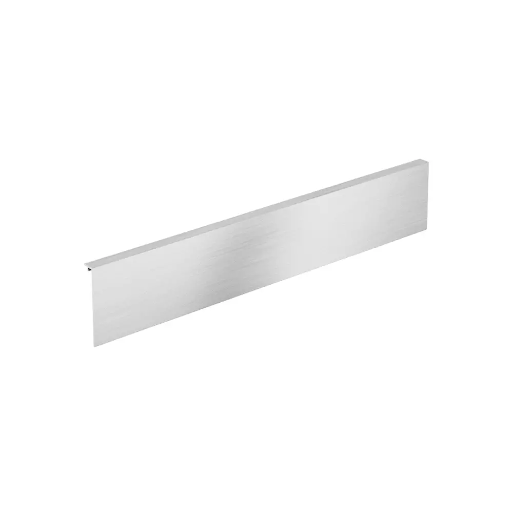 Hettich Design Cape AvanTech YOU Stainless Steel Look 2000 mm Length, 101 mm Height, 9257647 Hettich Design Cape AvanTech YOU Stainless Steel Look 2000 mm Length, 101 mm Height, 9257647