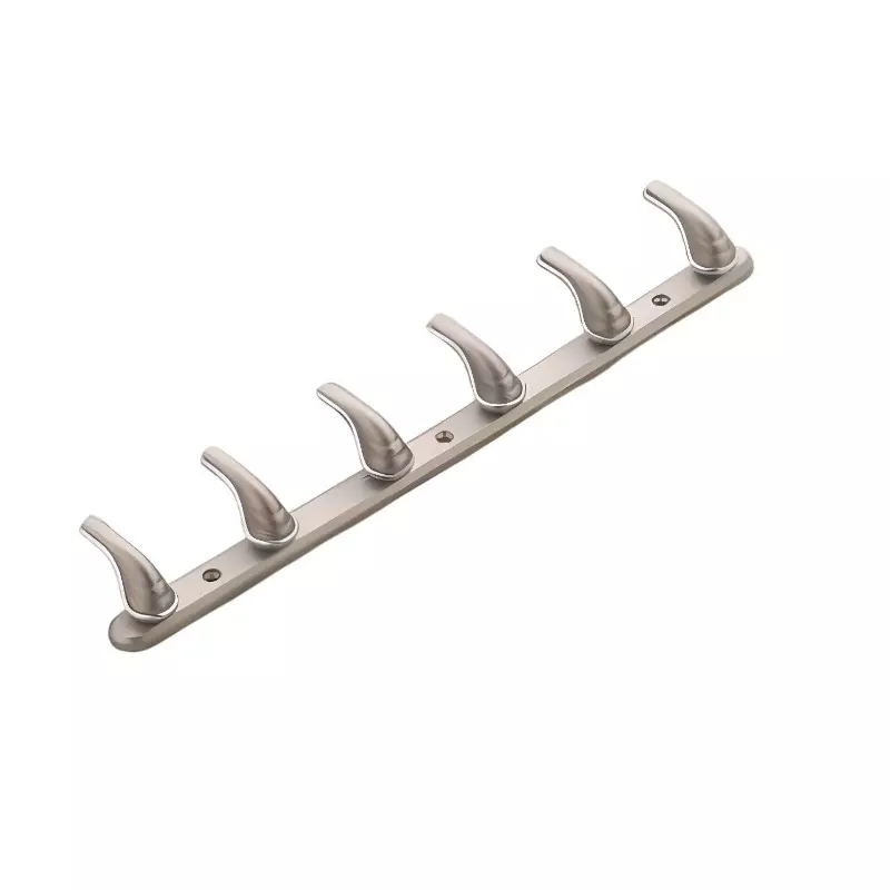 Altitude Cloth Hook 6 Pin Peris Series Metal Body CP/SS Finish for Bathroom, Kitchen, Bed Room & More Altitude Cloth Hook 6 Pin Peris Series Metal Body CP/SS Finish for Bathroom, Kitchen, Bed Room & More