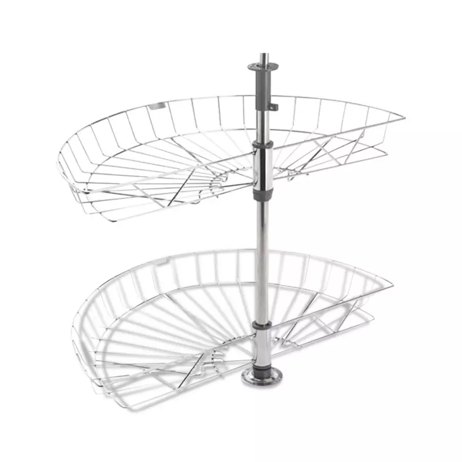 Godrej Corner Solutions D Tray Stainless Steel 650 mm (26 inch), 6181 Godrej Corner Solutions D Tray Stainless Steel 650 mm (26 inch), 6181