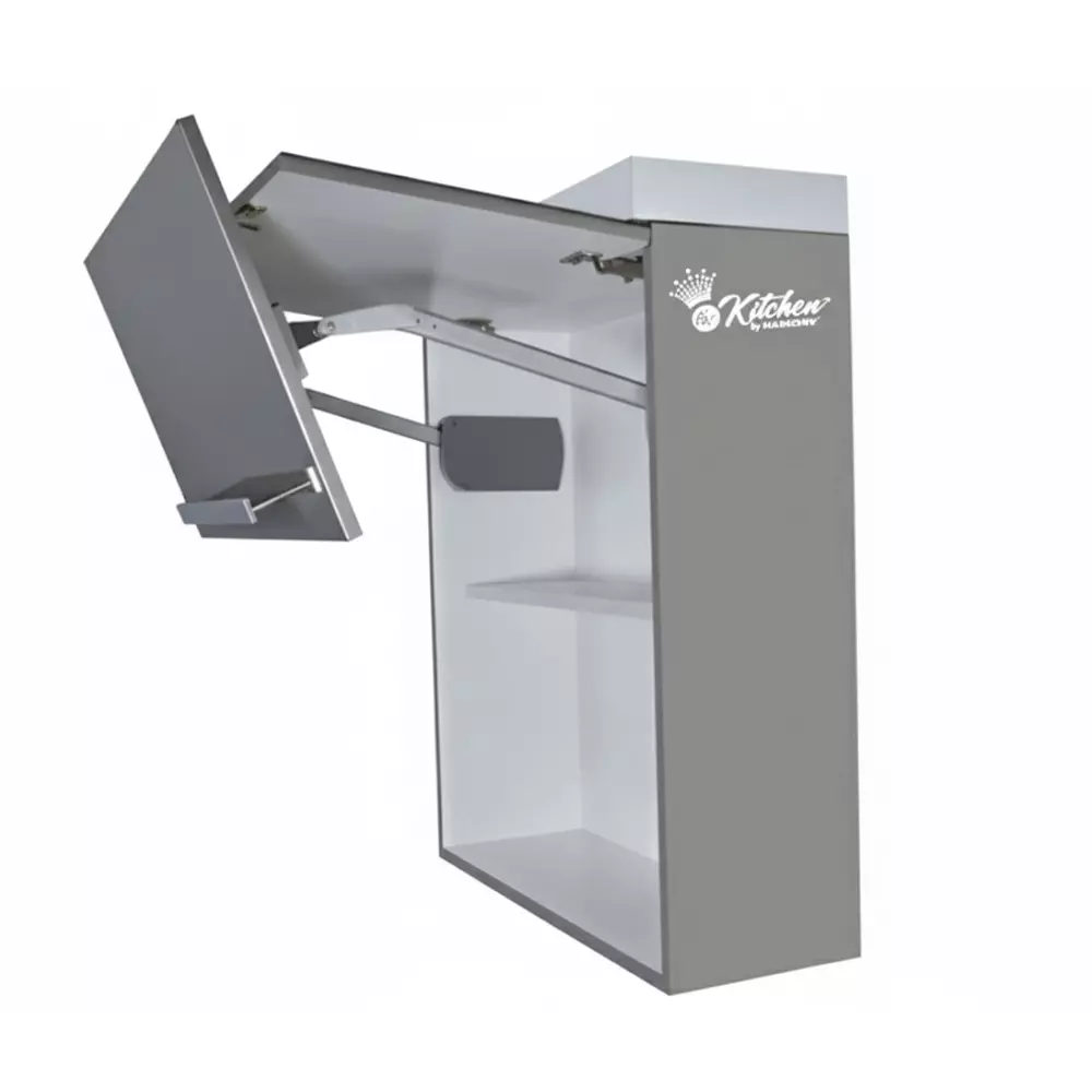 Harrison Bi-Fold Soft Close Mechanism for Higher Wall Cabinets, 1906 Harrison Bi-Fold Soft Close Mechanism for Higher Wall Cabinets, 1906