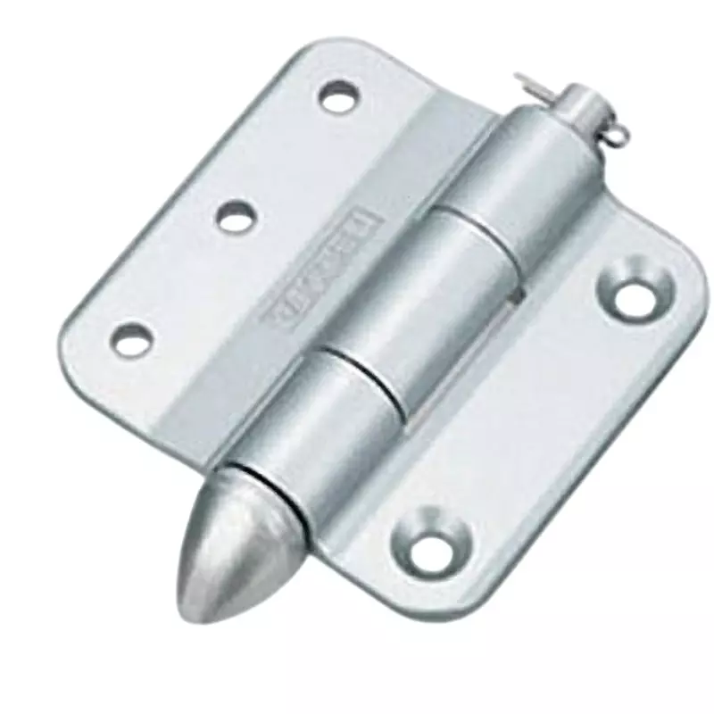 TAKIGEN Truck Hinge Aluminum Alloy Baking Painting (Silver Metallic), B-858-4S TAKIGEN Truck Hinge Aluminum Alloy Baking Painting (Silver Metallic), B-858-4S