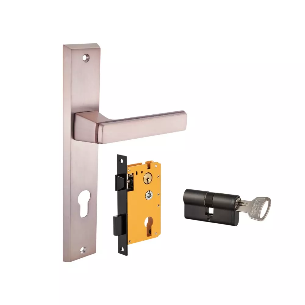 Dorset HL Series Fold Lock Sets With Both Side Key Cylinder 70 mm CBWD Finish, HL FOL Dorset HL Series Fold Lock Sets With Both Side Key Cylinder 70 mm CBWD Finish, HL FOL