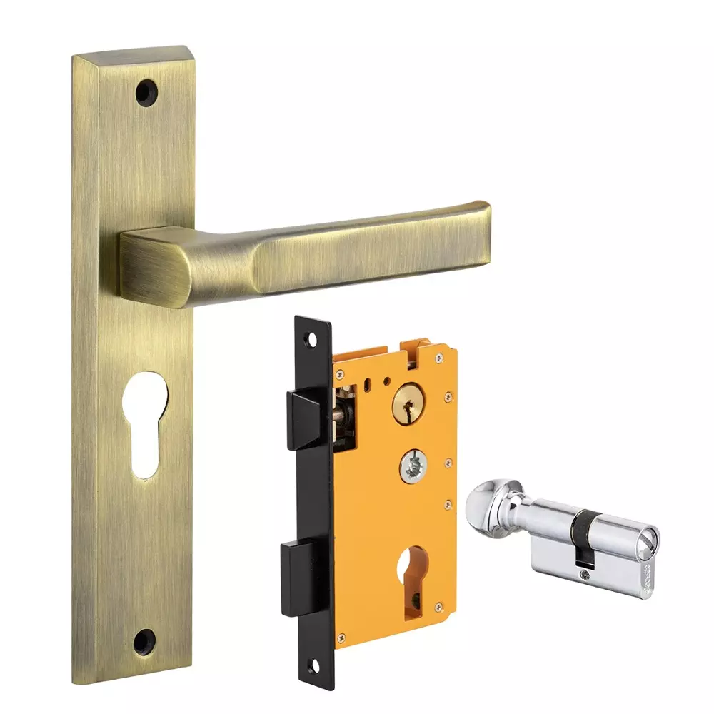 Dorset ML Series Texa Lock Sets With Coin and Knob Cylinder 60 mm PT Finish, ML TEX Dorset ML Series Texa Lock Sets With Coin and Knob Cylinder 60 mm PT Finish, ML TEX