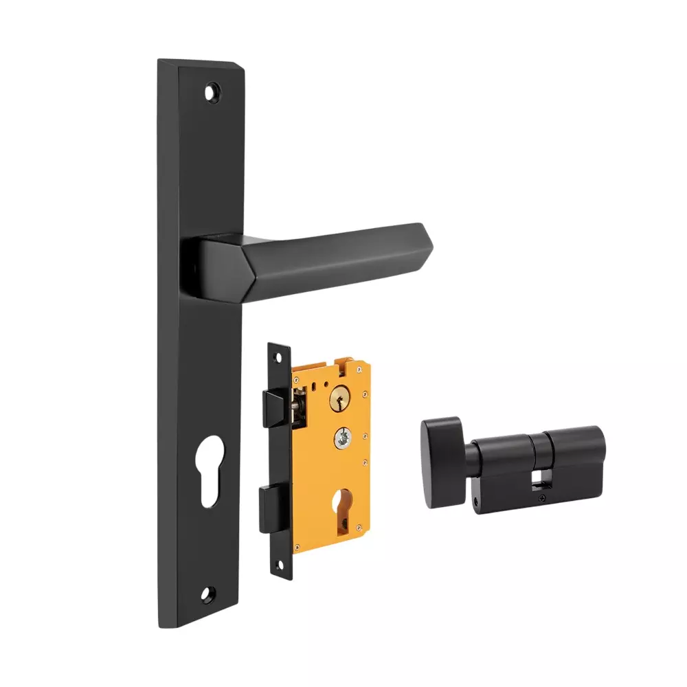 Dorset HL Series Unida Lock Sets with Coin and Knob Cylinder 70 mm GM Finish, HL UND Dorset HL Series Unida Lock Sets with Coin and Knob Cylinder 70 mm GM Finish, HL UND