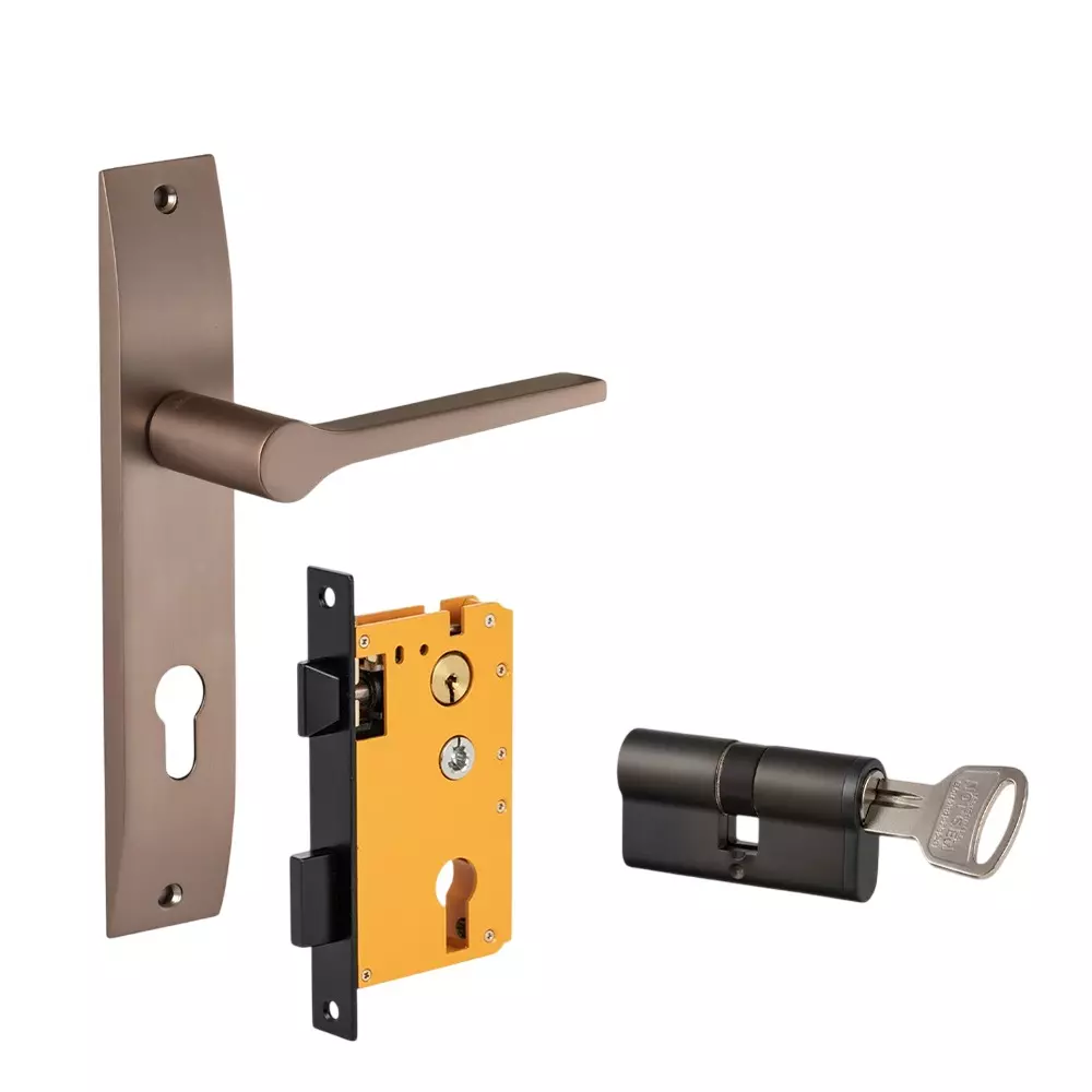 Dorset ML Series Chase Lock Sets With Both Side Key Cylinder 60 mm CB Finish, ML CHS Dorset ML Series Chase Lock Sets With Both Side Key Cylinder 60 mm CB Finish, ML CHS