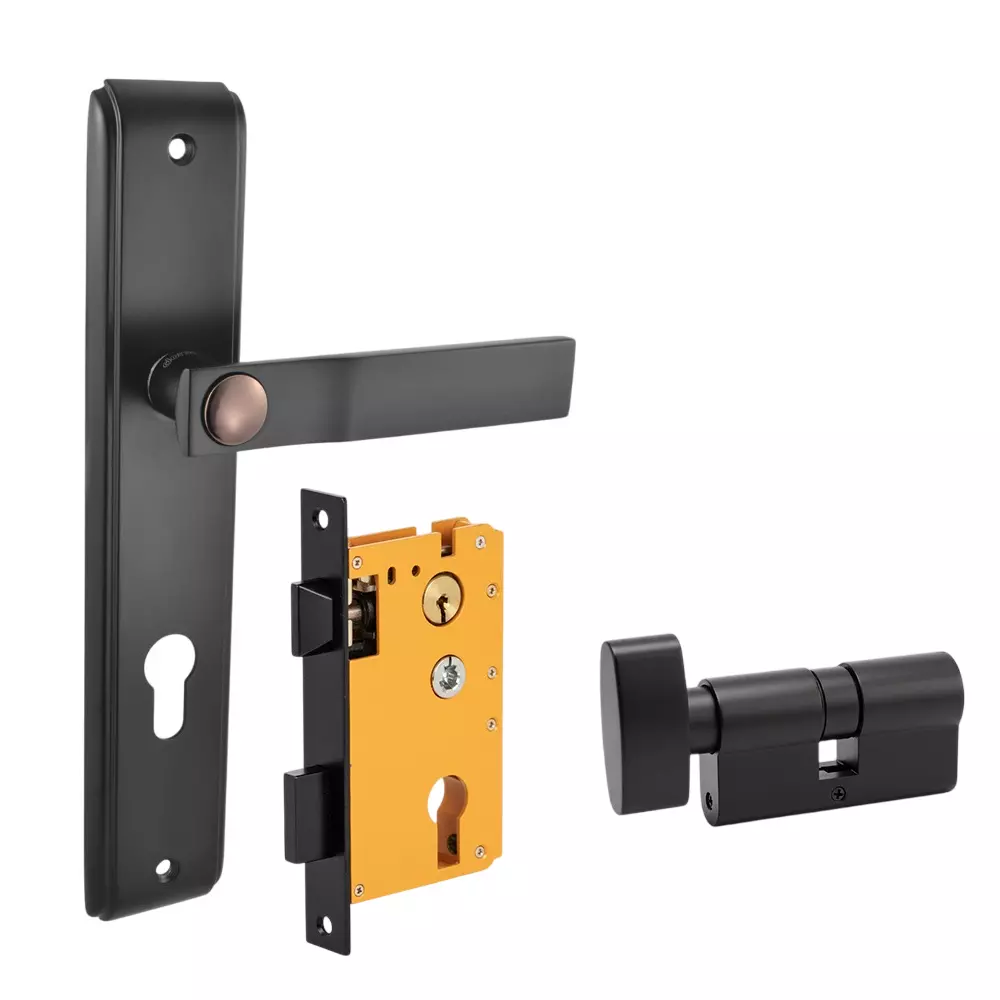 Dorset ML Series Luce Lock Sets With Coin and Knob Cylinder 70 mm GMHG Finish, ML LCE Dorset ML Series Luce Lock Sets With Coin and Knob Cylinder 70 mm GMHG Finish, ML LCE