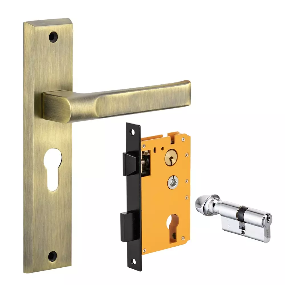 Dorset ML Series Texa Lock Sets With Knob and Key Cylinder 60 mm PT Finish, ML TEX Dorset ML Series Texa Lock Sets With Knob and Key Cylinder 60 mm PT Finish, ML TEX