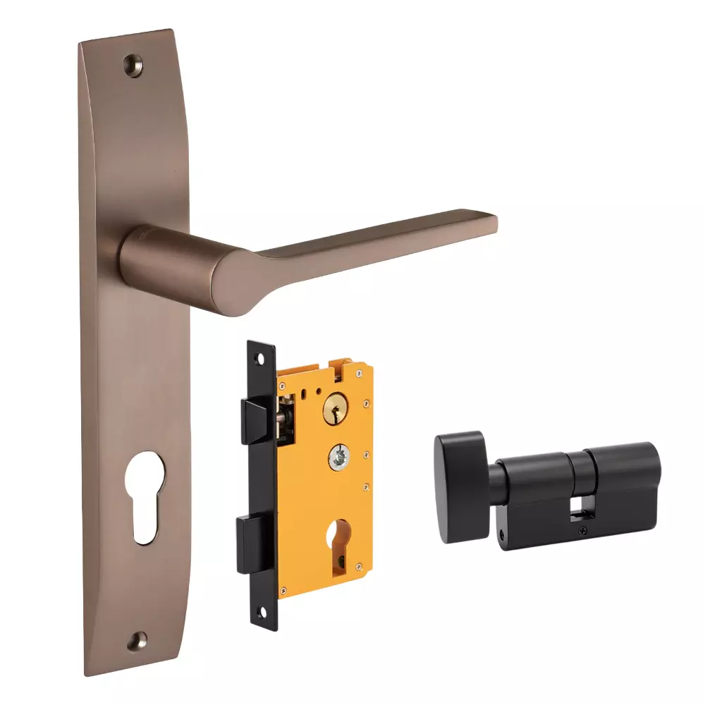 Dorset ML Series Chase Lock Sets With Coin and Knob Cylinder 60 mm CB Finish, ML CHS OR Dorset ML Series Chase Lock Sets With Coin and Knob Cylinder 60 mm CB Finish, ML CHS OR