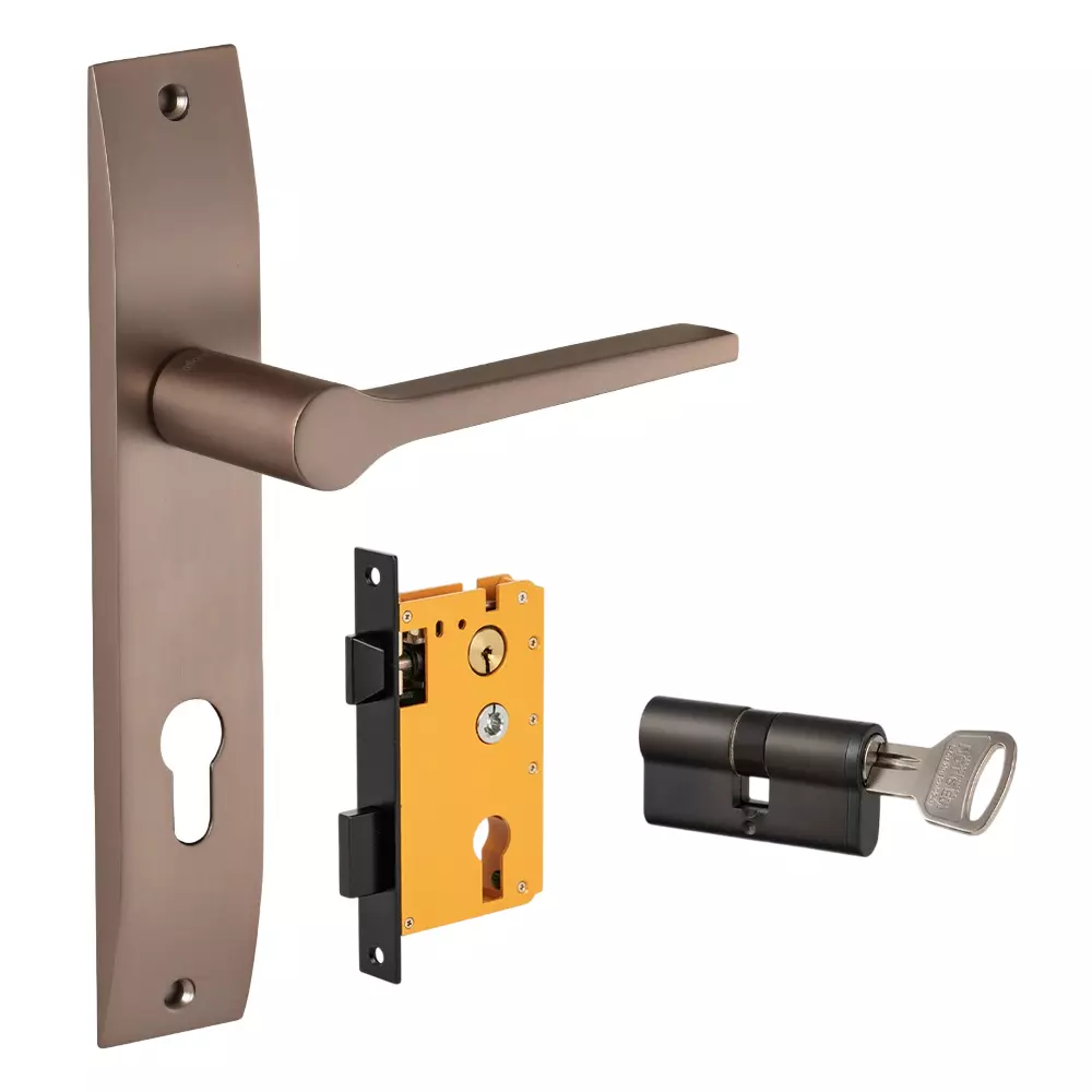 Dorset ML Series Chase Lock Sets With Both Side Key Cylinder 70 mm CB Finish, ML CHS OR Dorset ML Series Chase Lock Sets With Both Side Key Cylinder 70 mm CB Finish, ML CHS OR