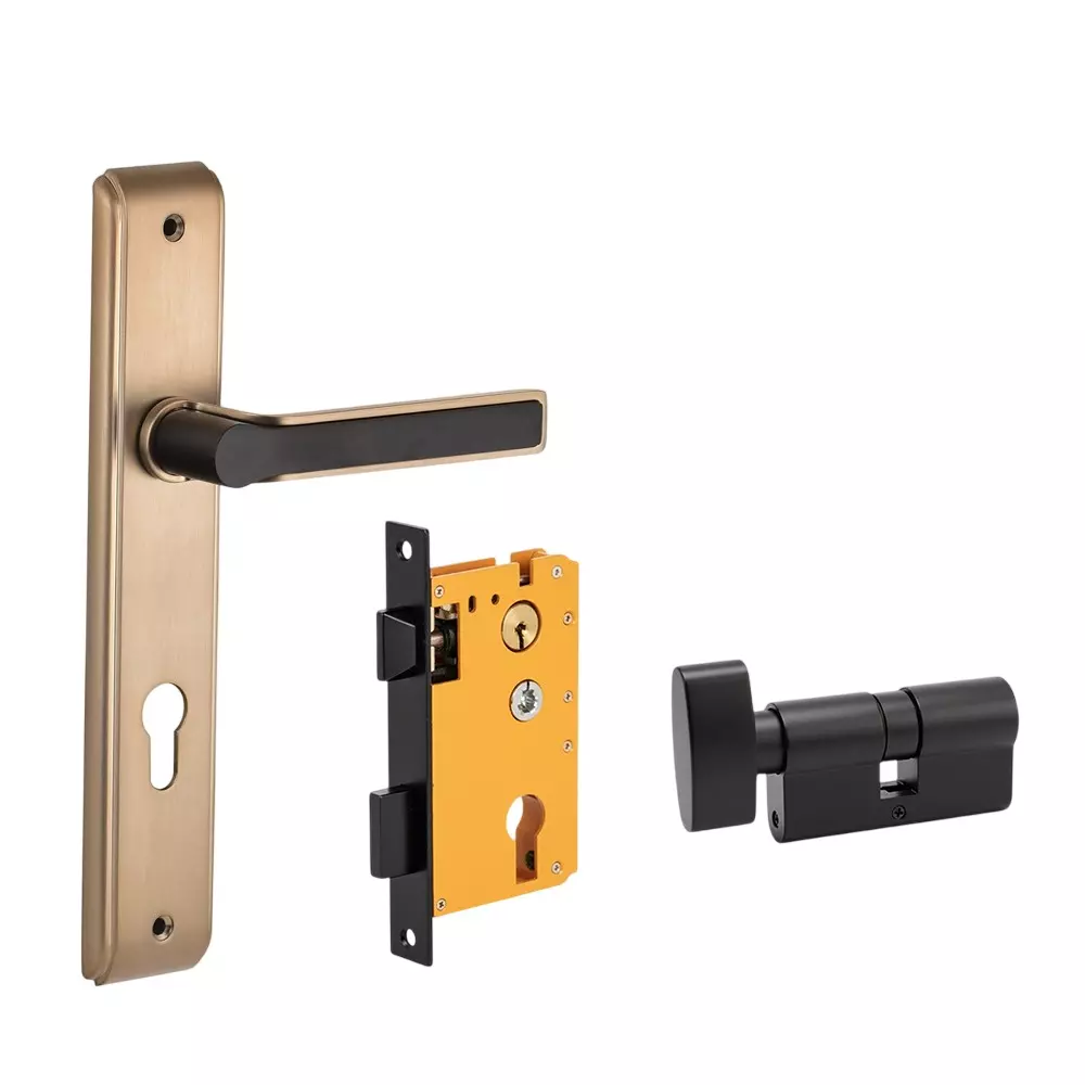 Dorset ML Series Amoli Lock Sets With Coin and Knob Cylinder 70 mm CBGM Finish, ML AML Dorset ML Series Amoli Lock Sets With Coin and Knob Cylinder 70 mm CBGM Finish, ML AML