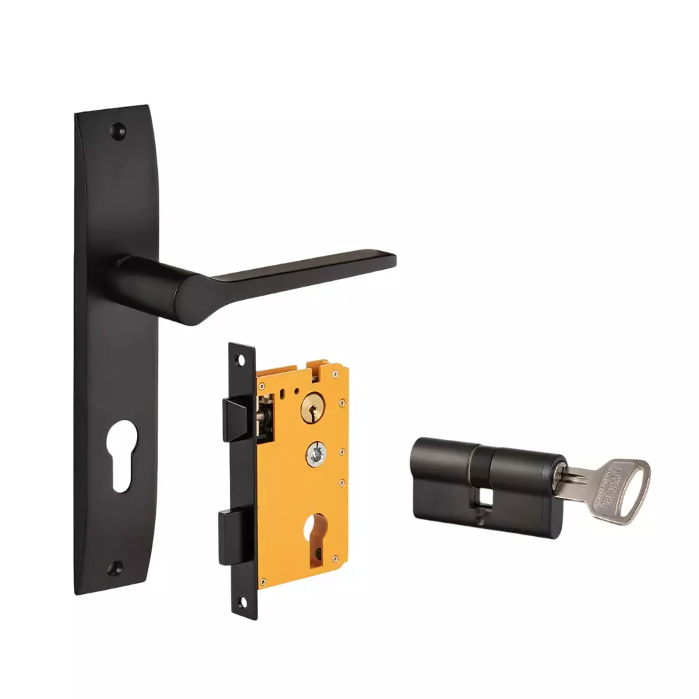Dorset ML Series Chase Lock Sets With Both Side Key Cylinder 70 mm GM Finish, ML CHS Dorset ML Series Chase Lock Sets With Both Side Key Cylinder 70 mm GM Finish, ML CHS