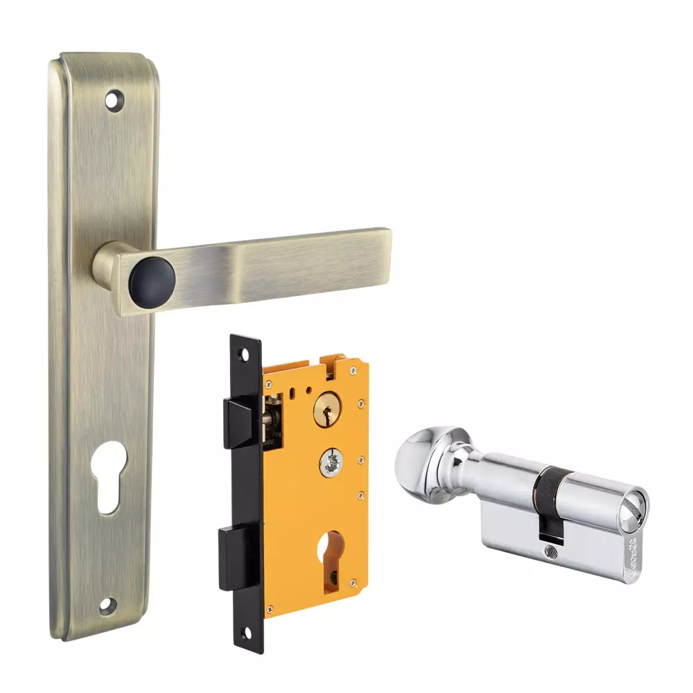 Dorset HL Series Luce Lock Sets With Coin and Knob Cylinder 60 mm PTTM Finish, HL LCE Dorset HL Series Luce Lock Sets With Coin and Knob Cylinder 60 mm PTTM Finish, HL LCE