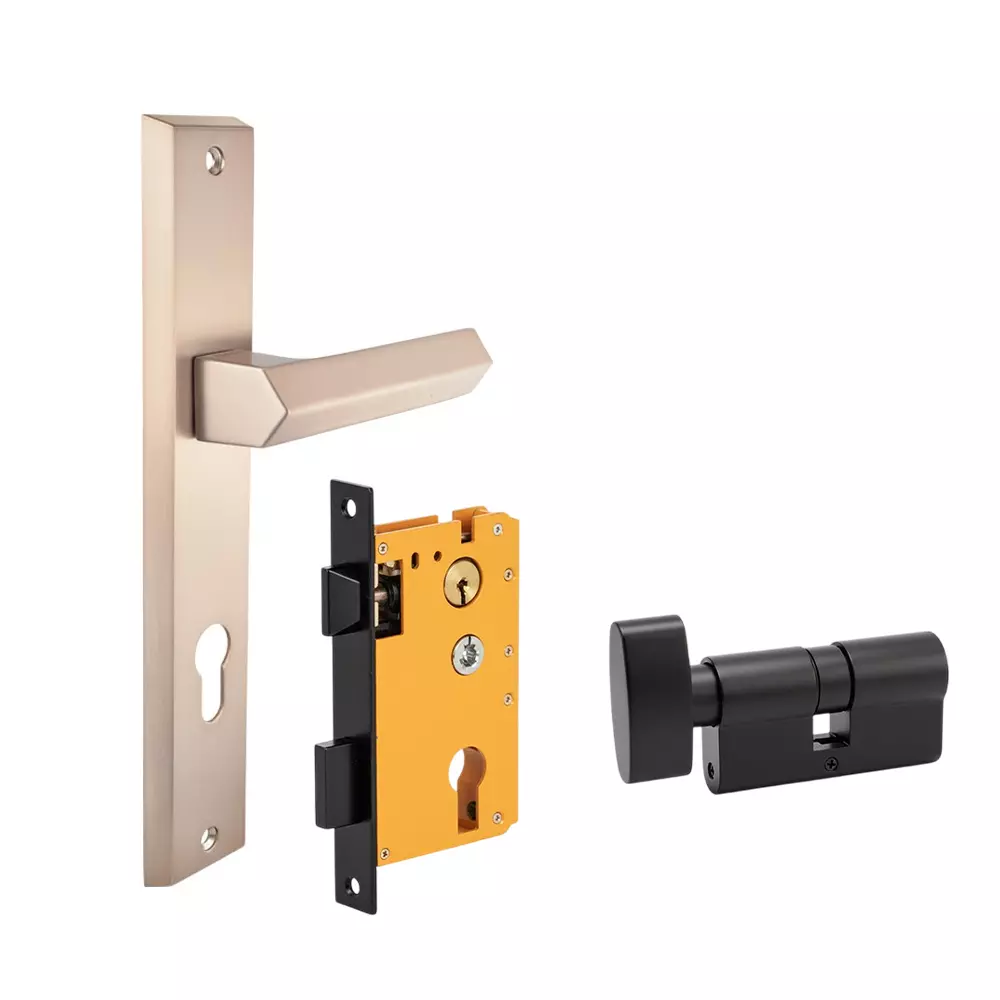 Dorset ML Series Unida Lock Sets With Coin and Knob Cylinder 60 mm CB Finish, ML UND Dorset ML Series Unida Lock Sets With Coin and Knob Cylinder 60 mm CB Finish, ML UND
