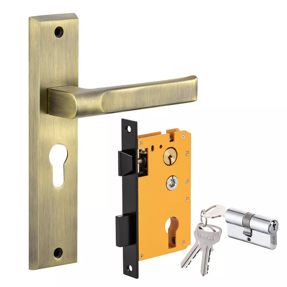 Dorset ML Series Texa Lock Sets With Both Side Key Cylinder 70 mm PT Finish, ML TEX Dorset ML Series Texa Lock Sets With Both Side Key Cylinder 70 mm PT Finish, ML TEX