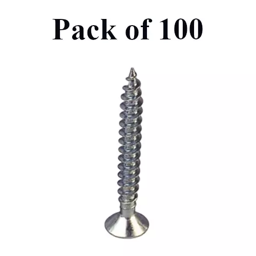 Buy ebco-chipboard-screw-pozi-recess-csk-head-zinc-plated-white-finish-size-5-x-70-10-x-70-mm-cbss-5070-pack-of-100 Ebco Screw Pozi Recess CSK Head with Saw Thread Zinc Plated White Finish, Size 5 x 70 (10 x 70) mm, CBSS-5070 (Pack of 100)